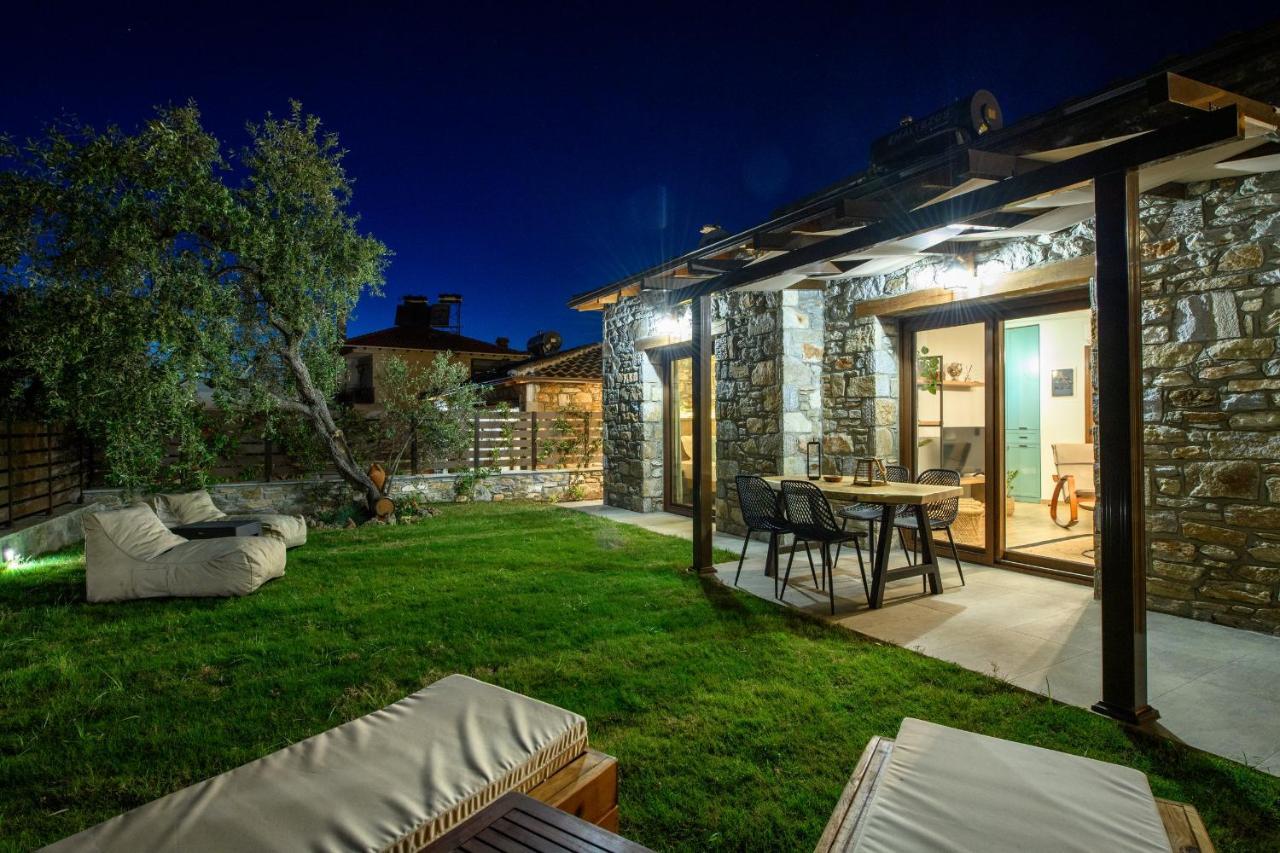 La Terra Petra Villa Скала-Рахониу Екстериор снимка