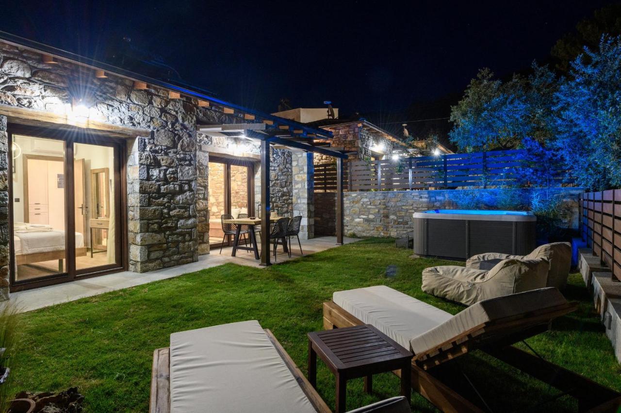 La Terra Petra Villa Скала-Рахониу Екстериор снимка