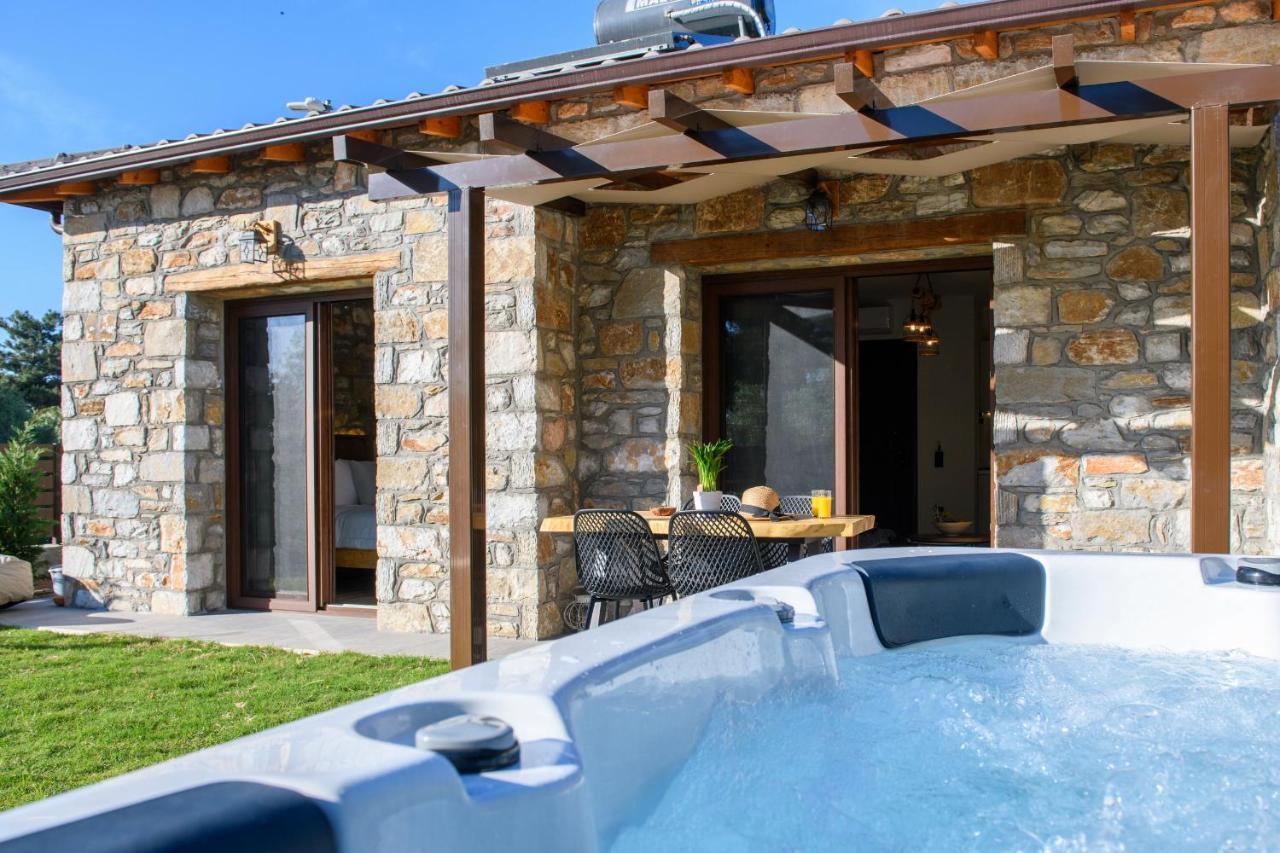 La Terra Petra Villa Скала-Рахониу Екстериор снимка