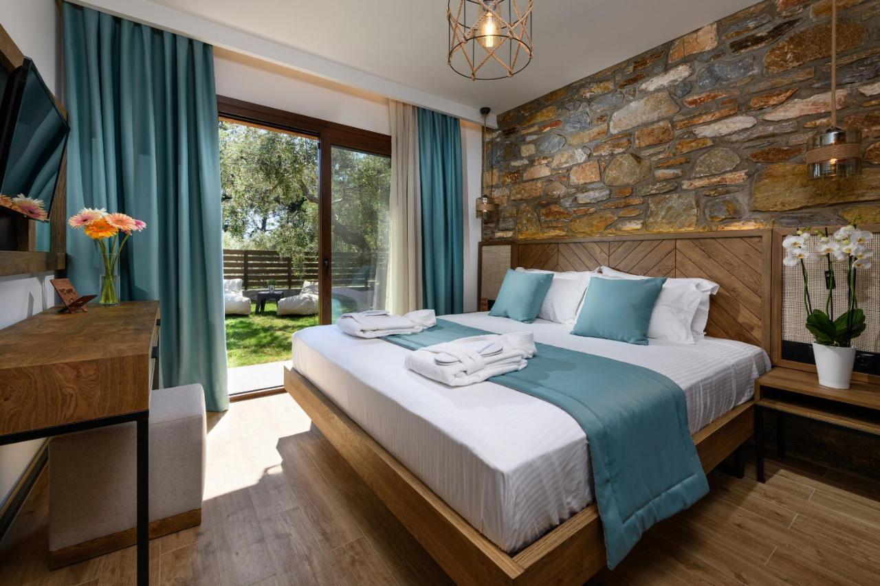 La Terra Petra Villa Скала-Рахониу Екстериор снимка