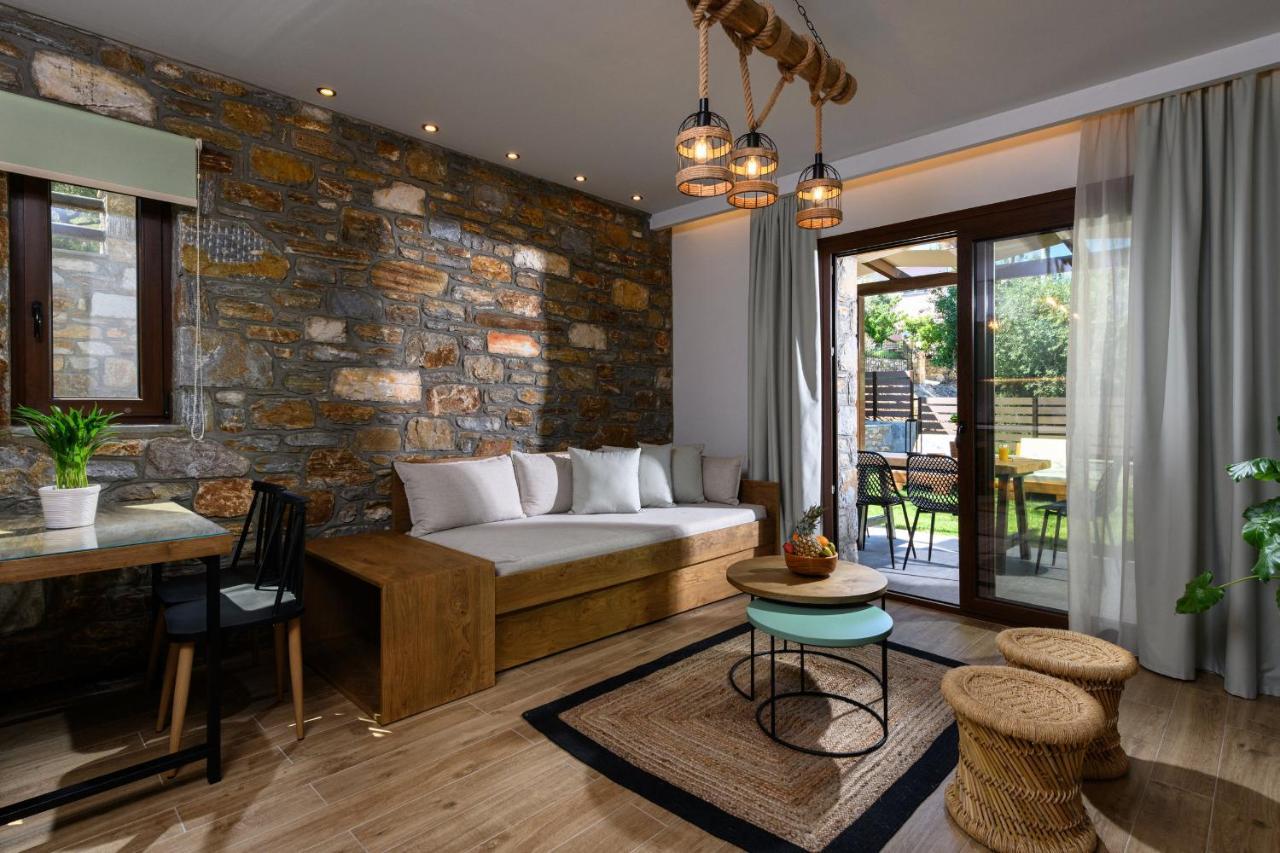 La Terra Petra Villa Скала-Рахониу Екстериор снимка
